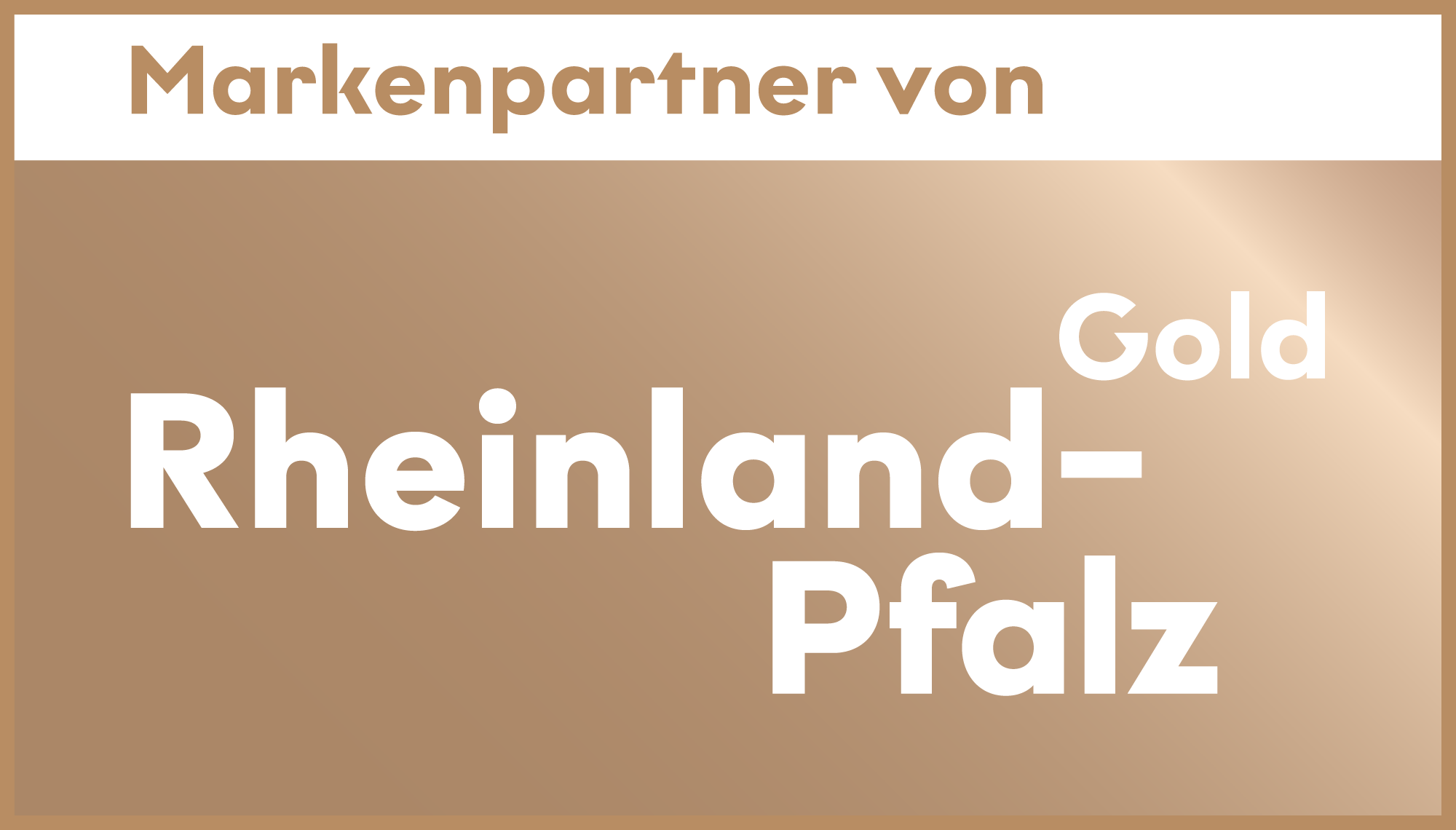 Offizieller Rheinland-Pfalz Gold Partner!