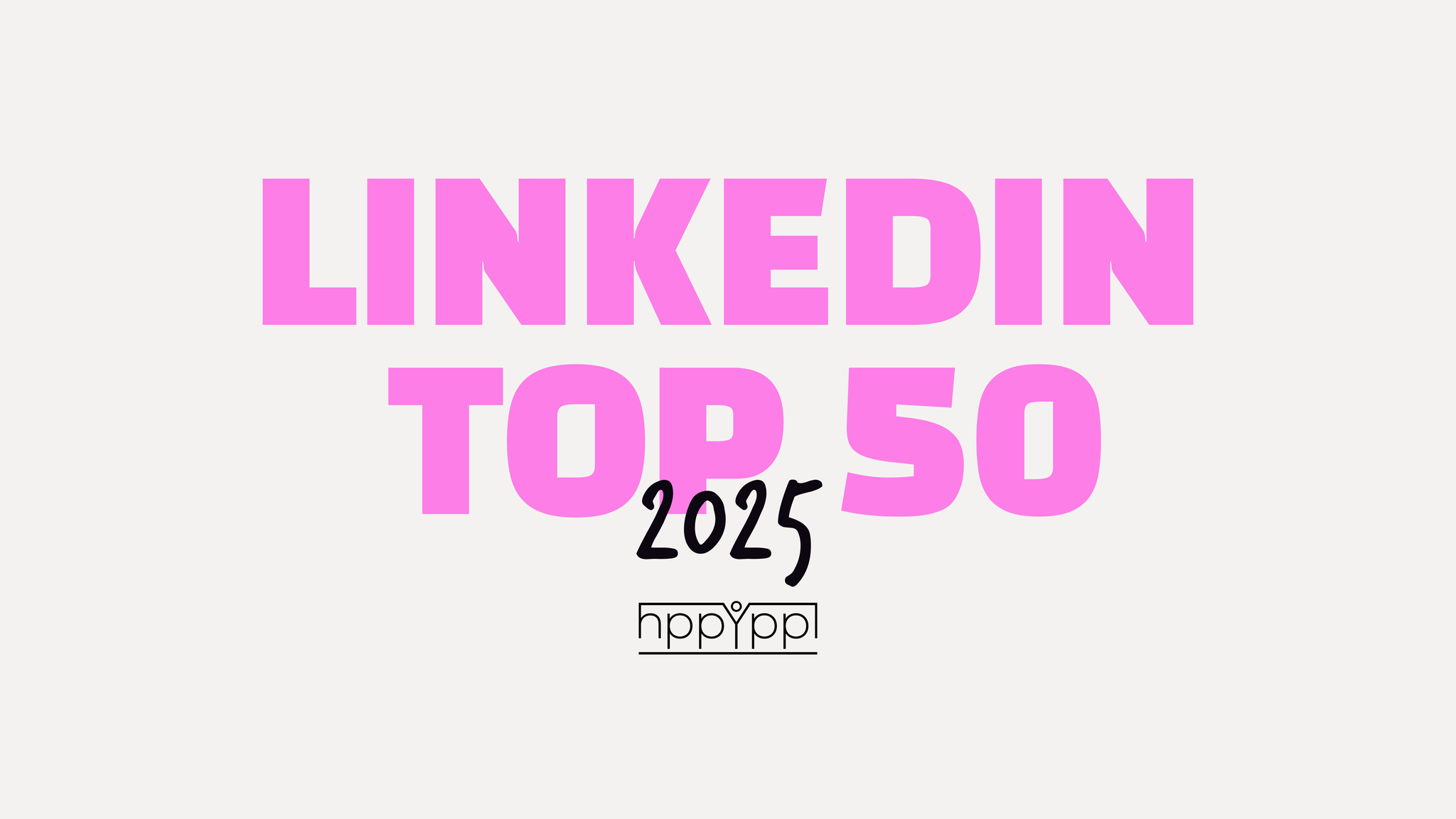 Marc André Gerbes in den LinkedIn Top 50 DACH - gewählt aus über 7000 Nominierungen